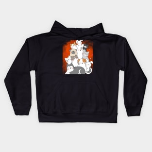 CATS ARE MY FAMILY Kids Hoodie